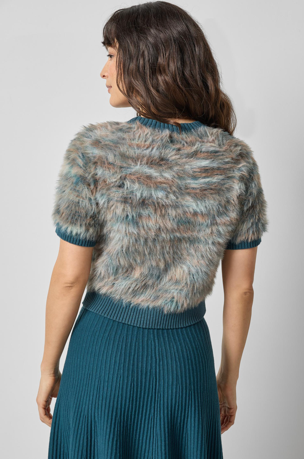 BRUSHED CREWNECK SWEATER