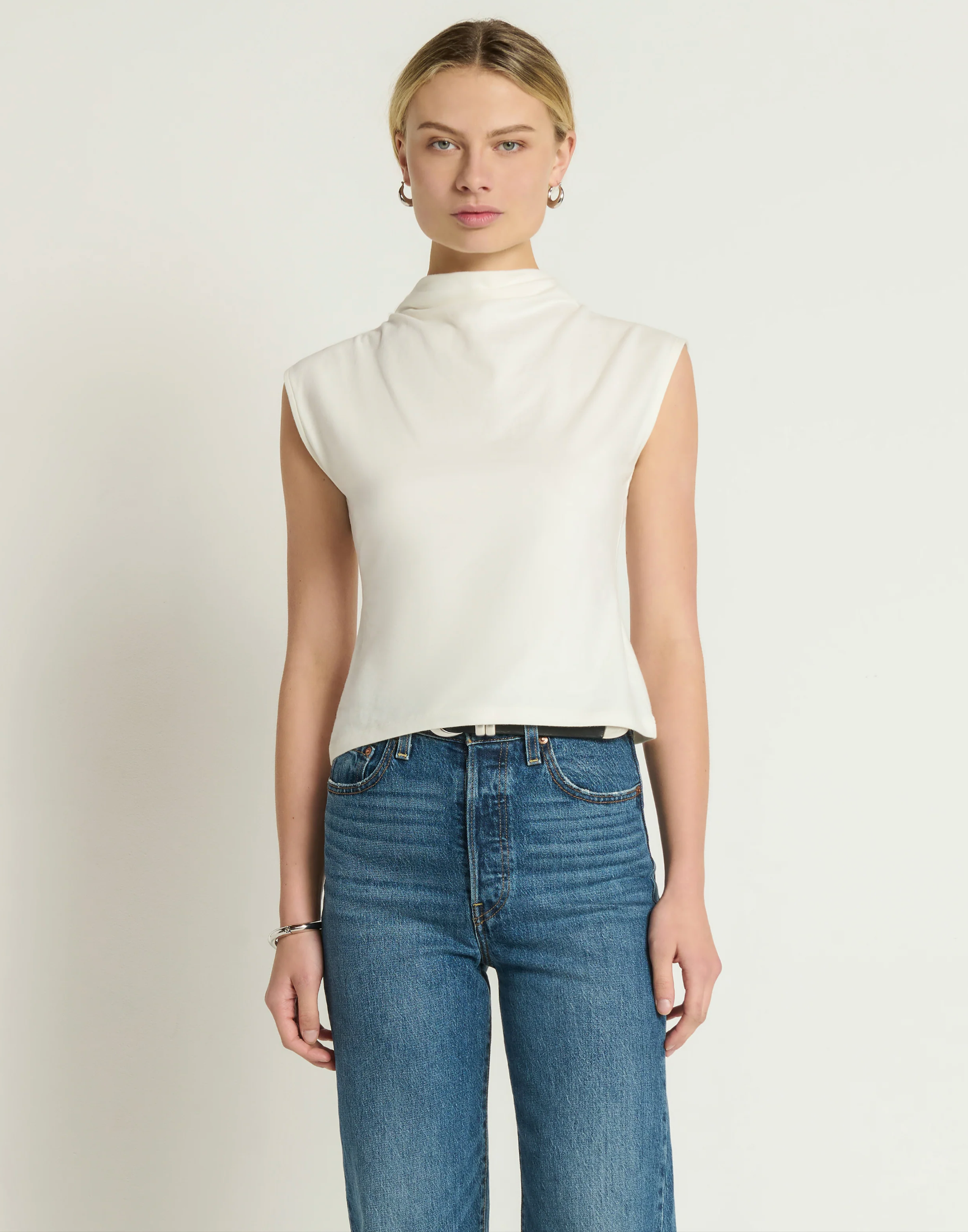 LULU MOCK NECK TOP
