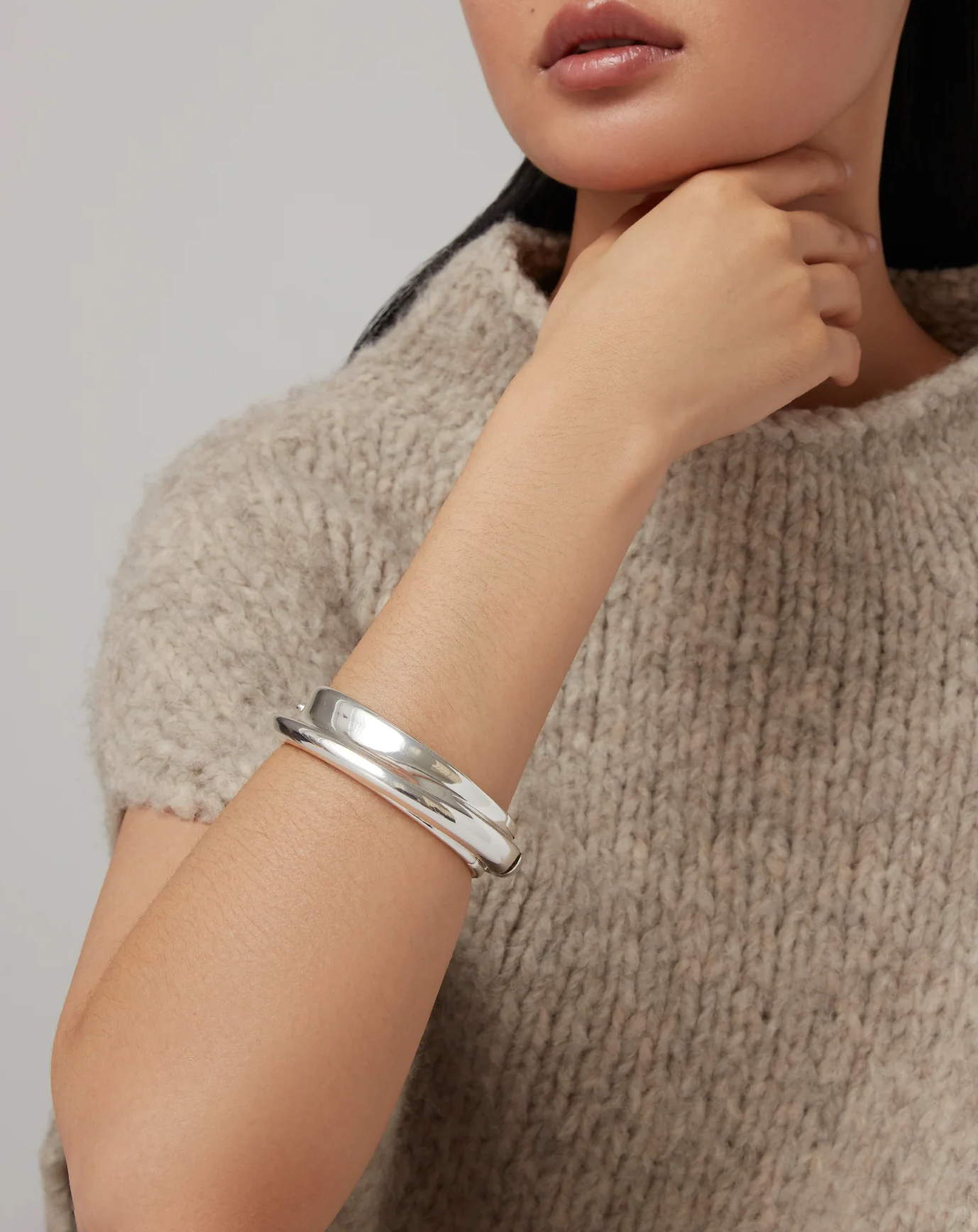 LENNON BANGLE SILVER