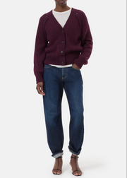 ALPACA WAIST CARDIGAN