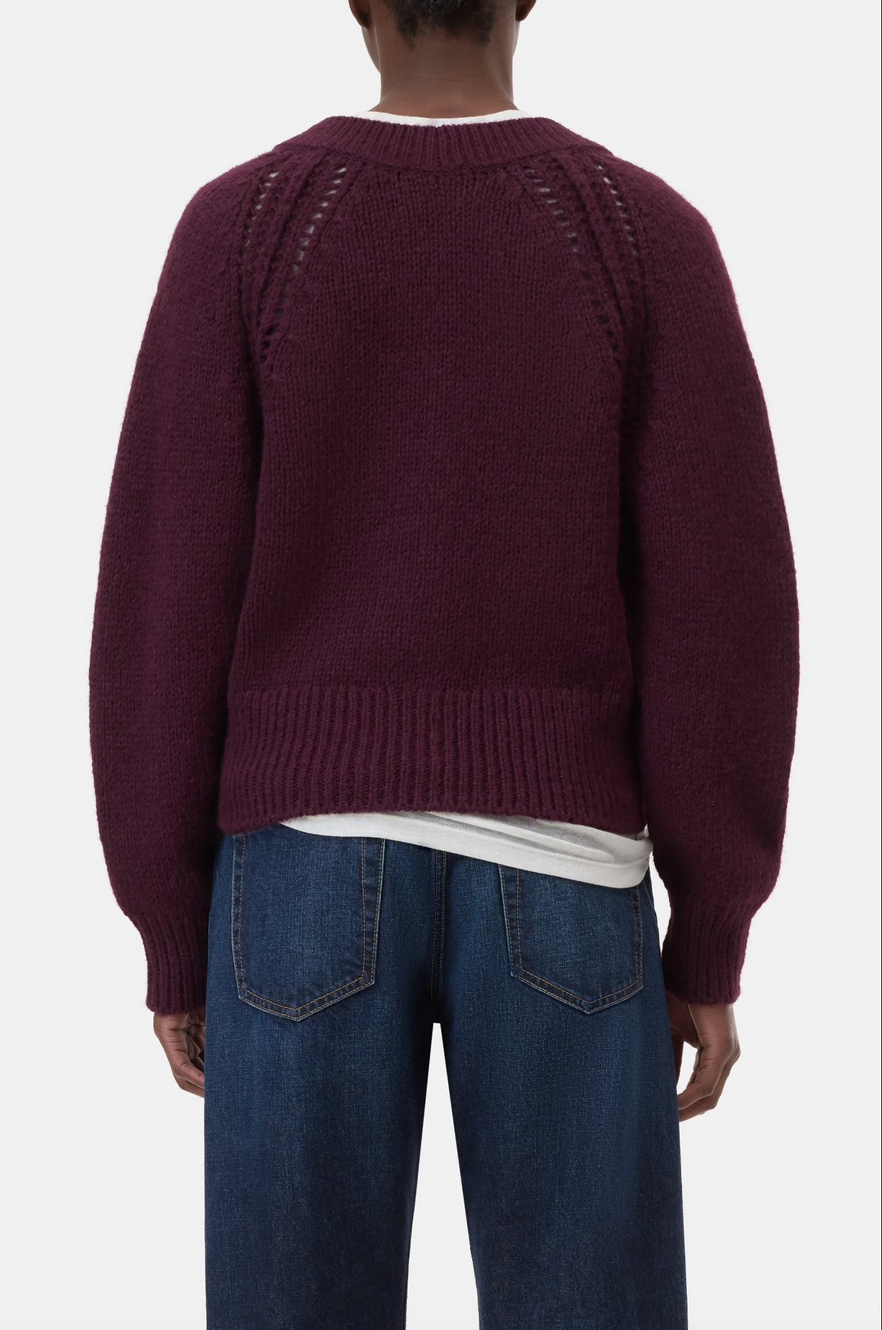 ALPACA WAIST CARDIGAN