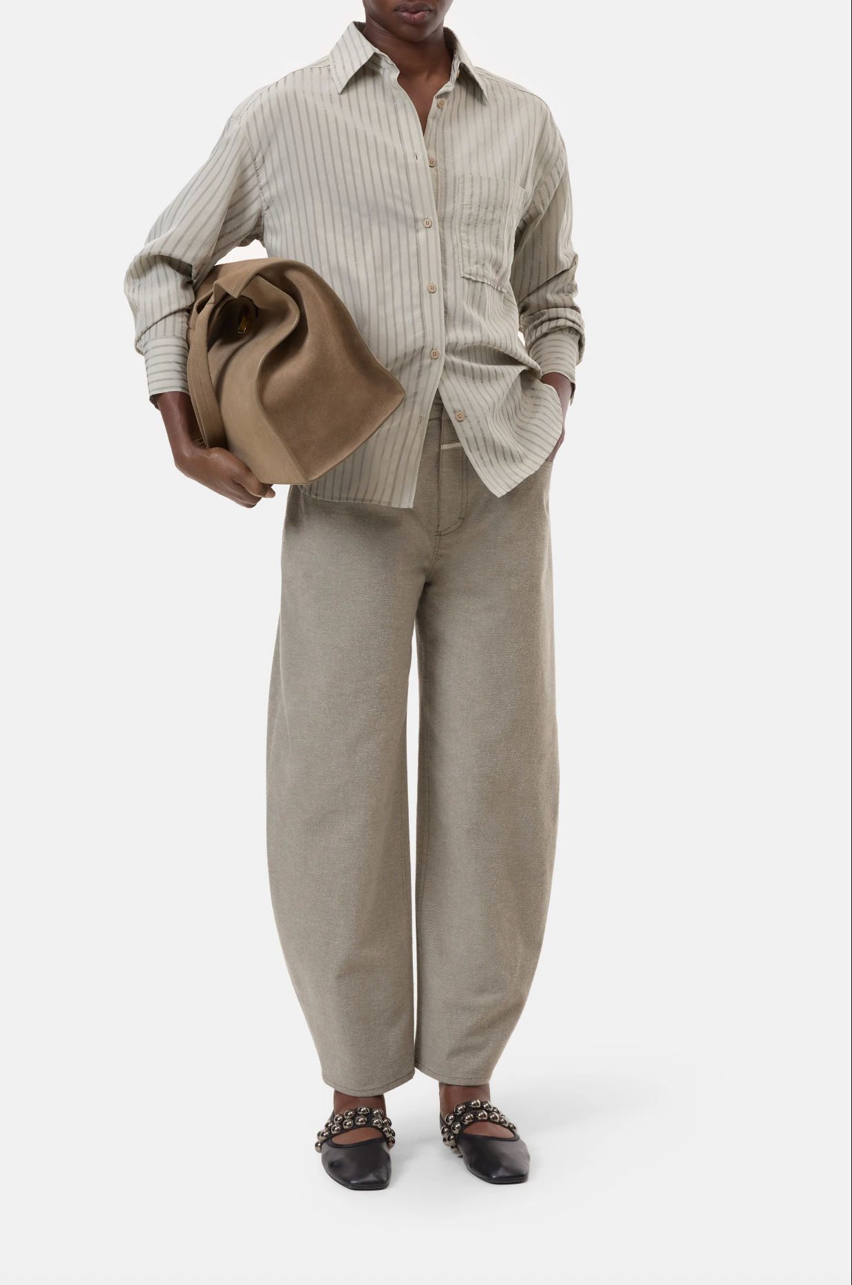 OVERSIZED STRIPED SHIRT