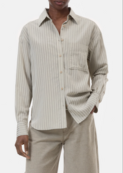 OVERSIZED STRIPED SHIRT