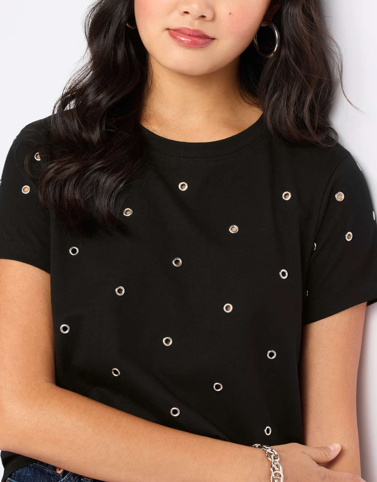 EMBELLISHED TEE