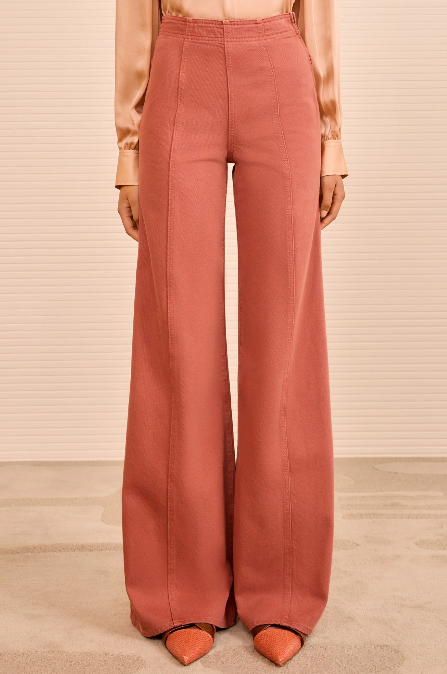 BIANCA WIDE LEG SEAMED JEAN