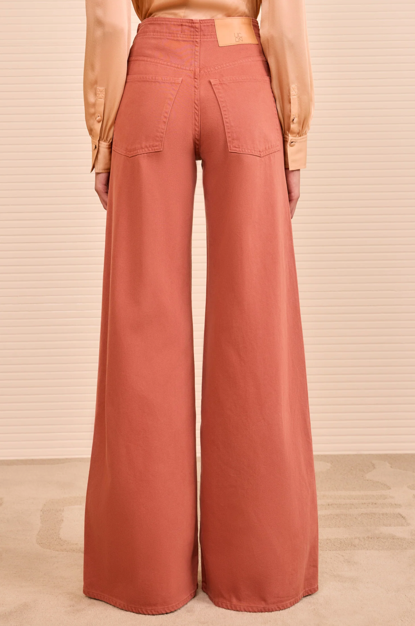 BIANCA WIDE LEG SEAMED JEAN