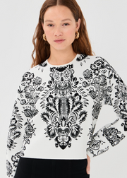 ELISA JAQUARD PULLOVER