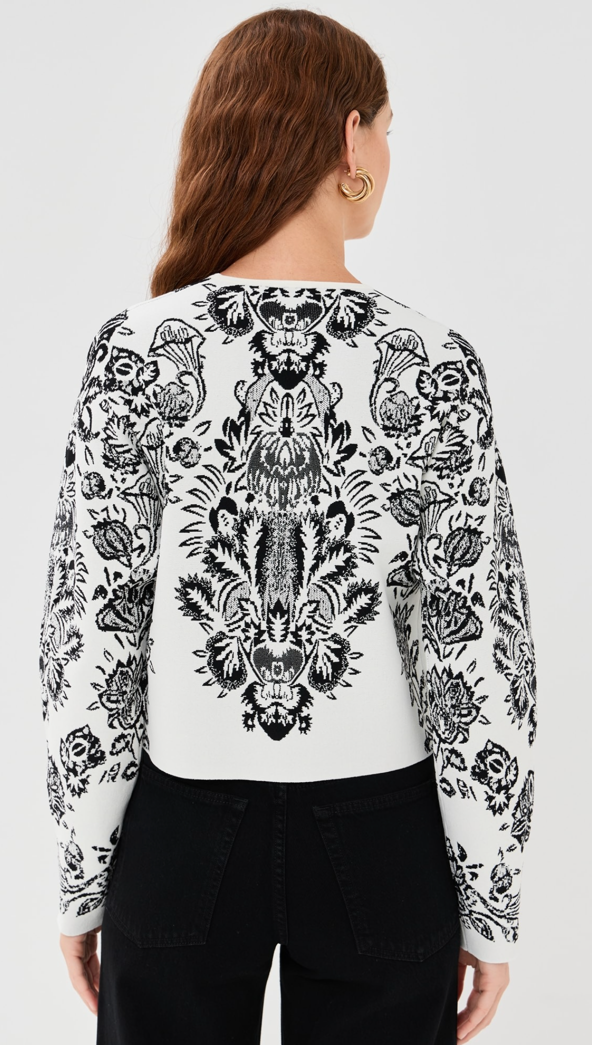 ELISA JAQUARD PULLOVER