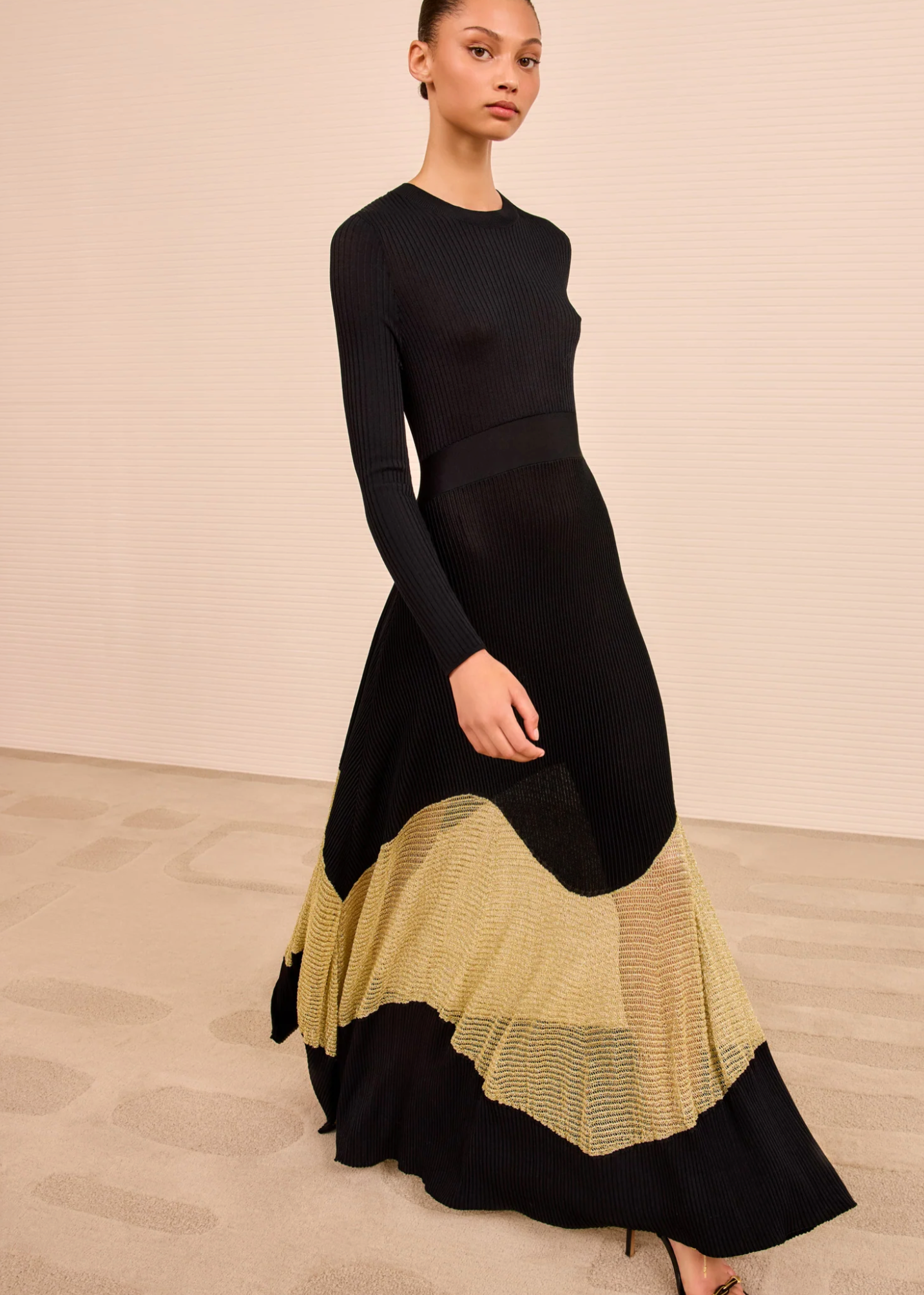 ROANNE DRESS W/LUREX