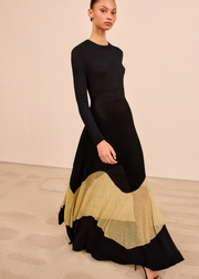 ROANNE DRESS W/LUREX