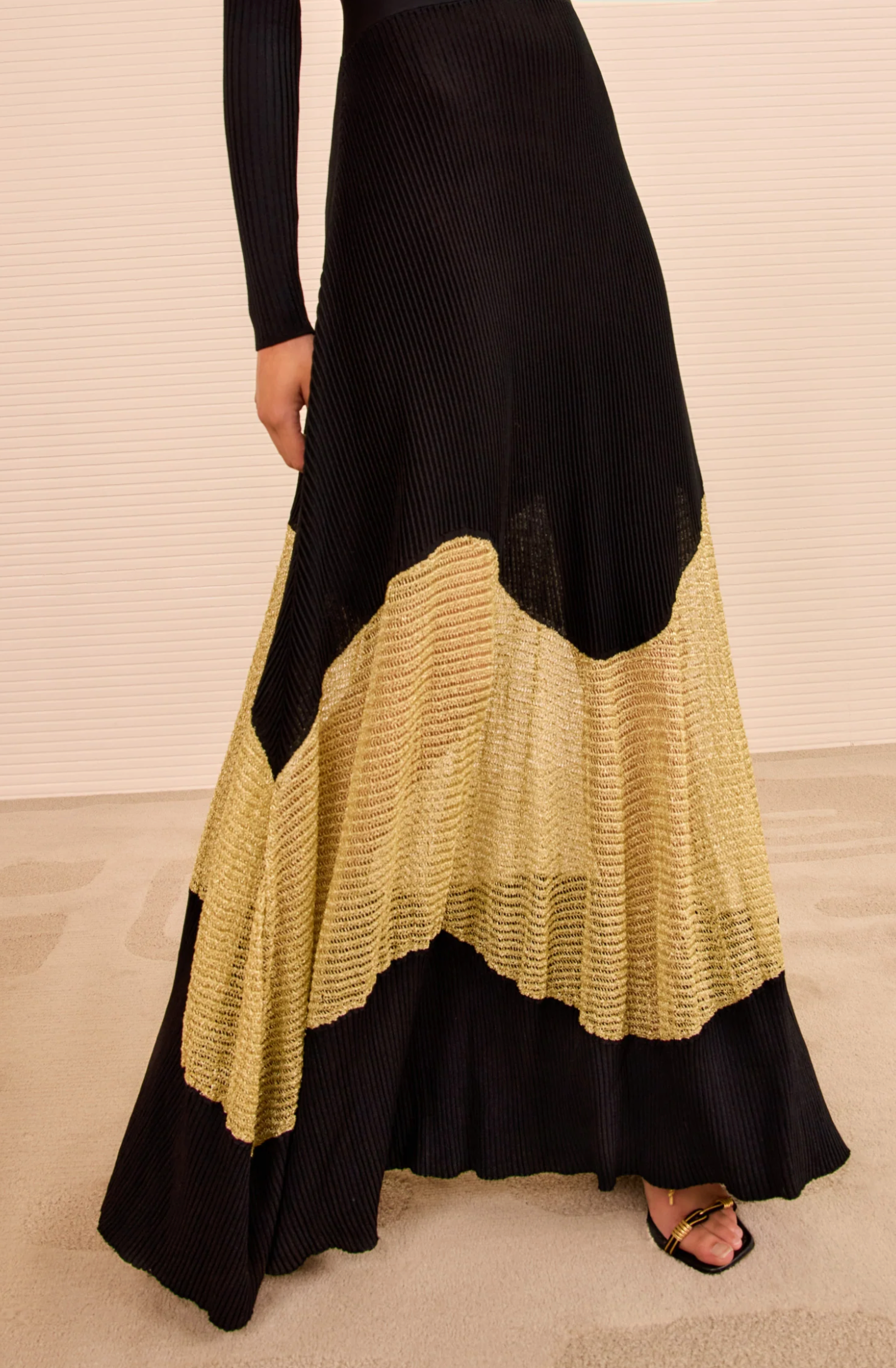 ROANNE DRESS W/LUREX