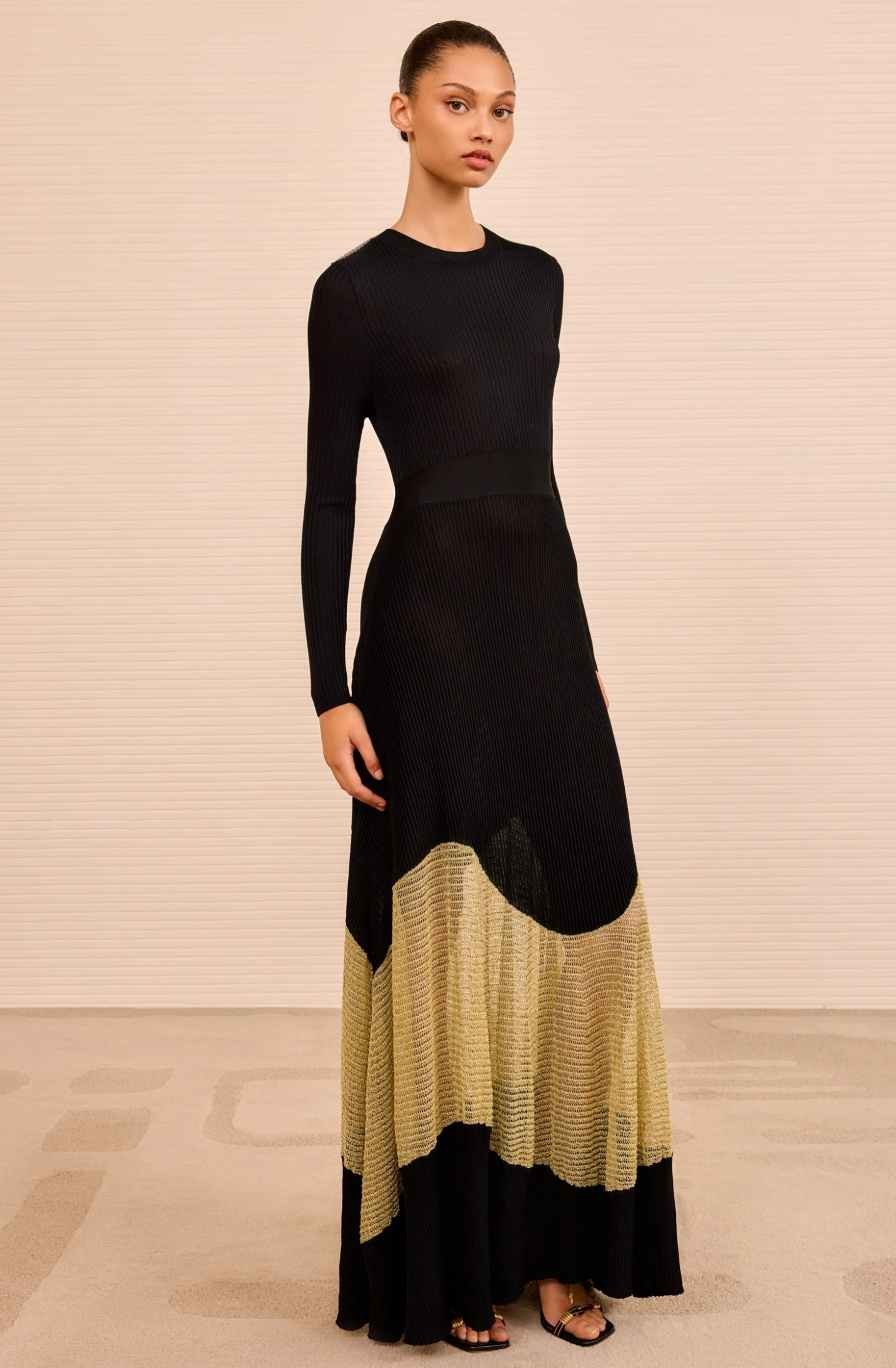 ROANNE DRESS W/LUREX