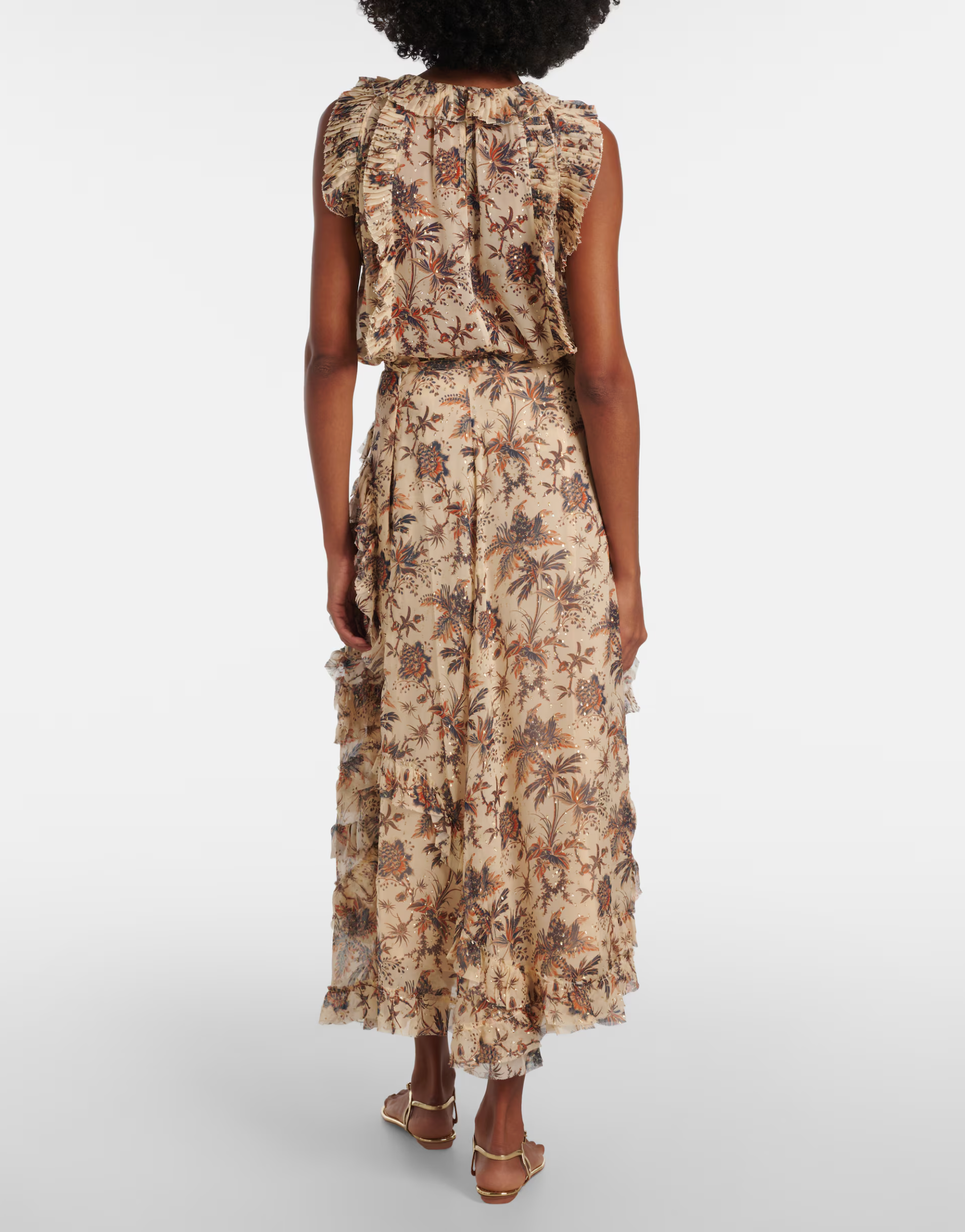 ADELE CASCADING RUFFLE SKIRT