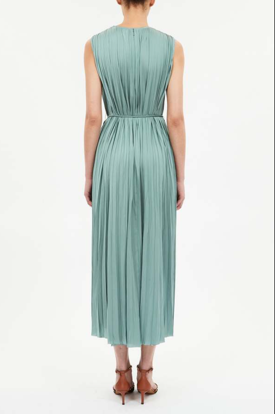FIANNA PLEATED MIDI DRESS