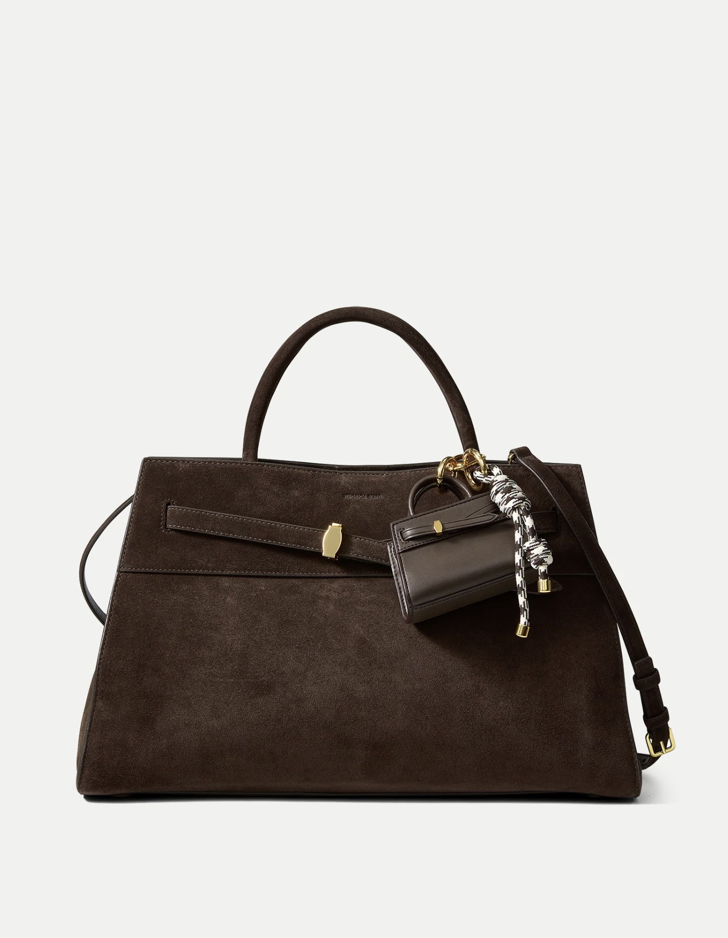 VERONICA BEARD DASH BAG CHARM ESPRESSO