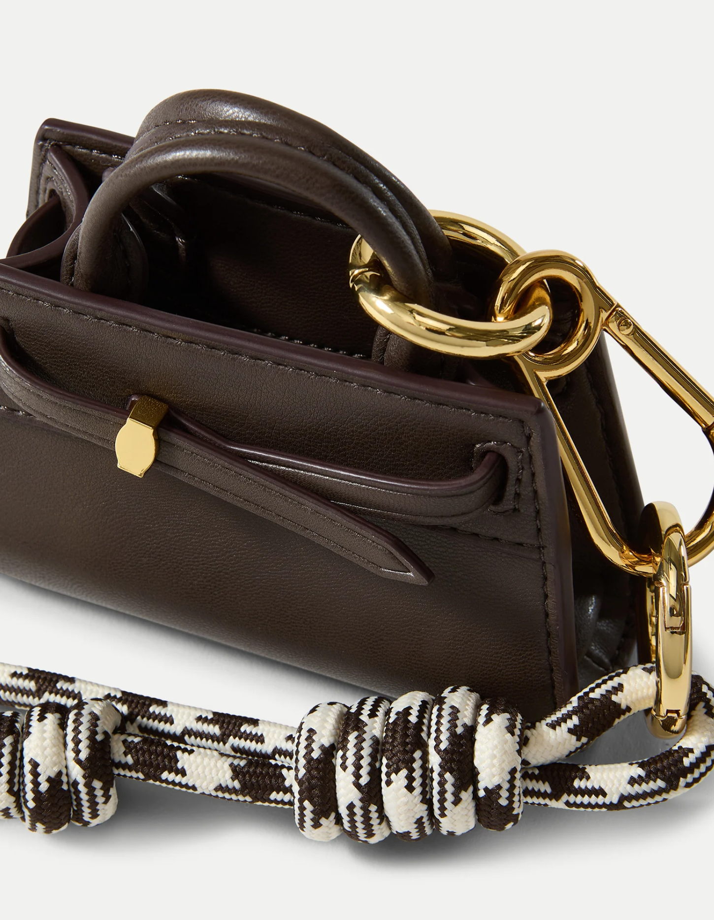 VERONICA BEARD DASH BAG CHARM ESPRESSO