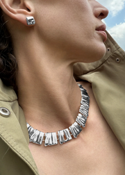 SUNDRA COLLAR SILVER
