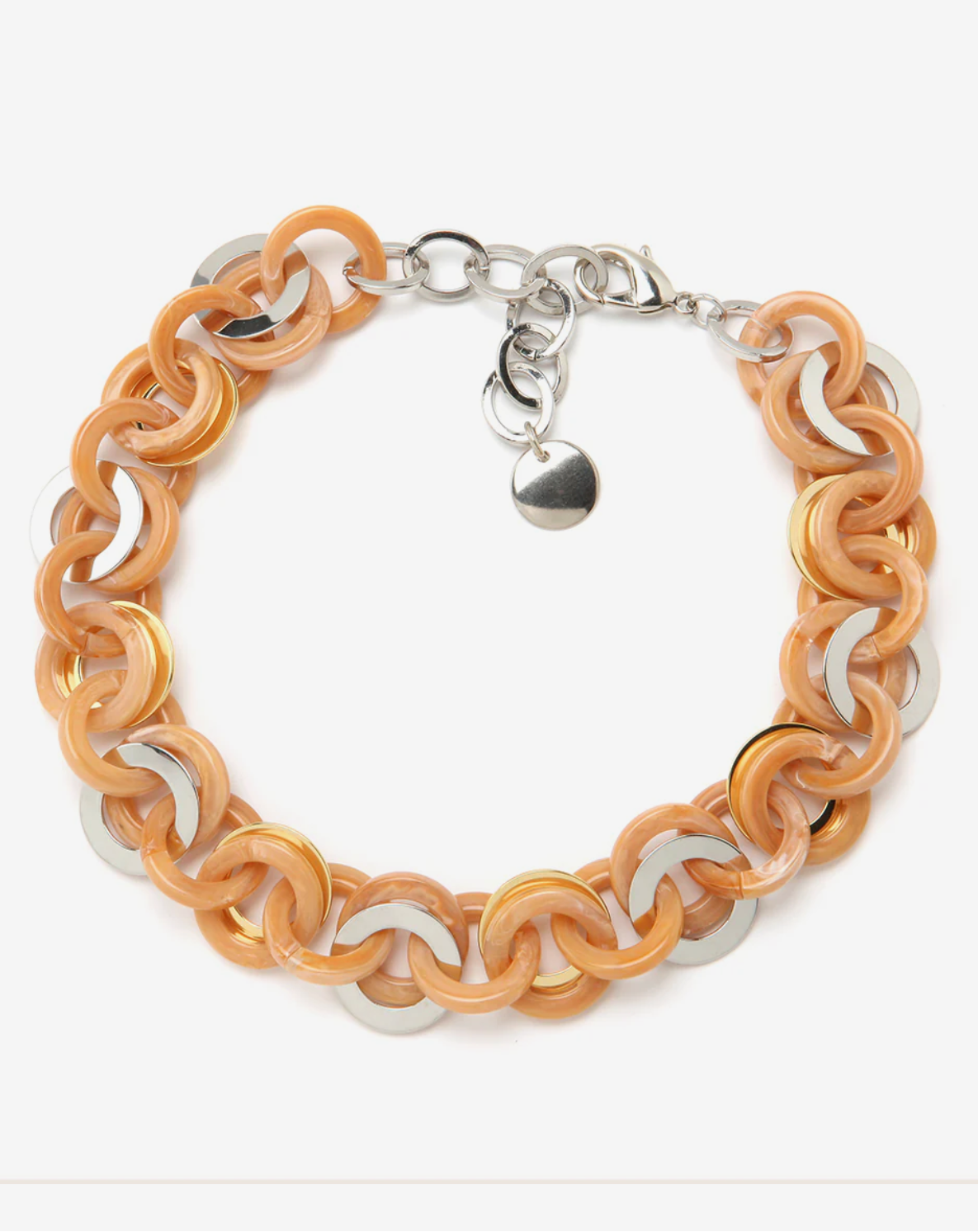 MINI SEA CHAIN NECKLACE TOFFEE