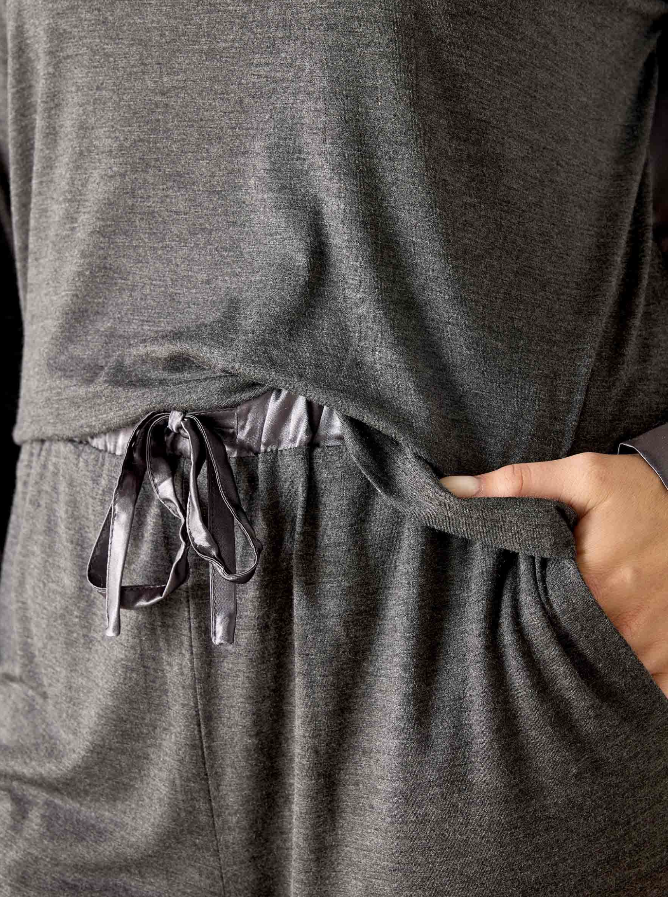 SATIN SAILOR MODAL PAJAMA SET