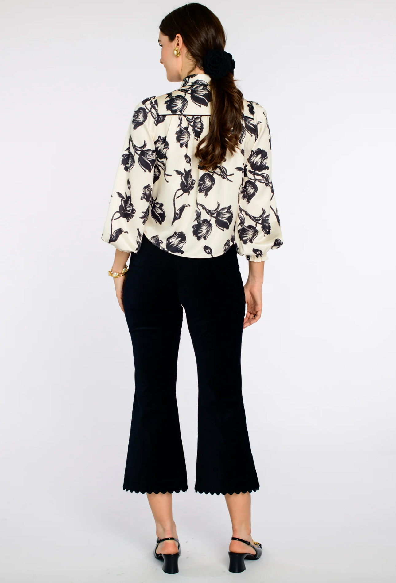 BRIT BOW BLOUSE