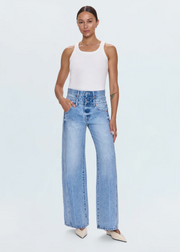 CALEB HI RISE RELAXED STACK WAIST