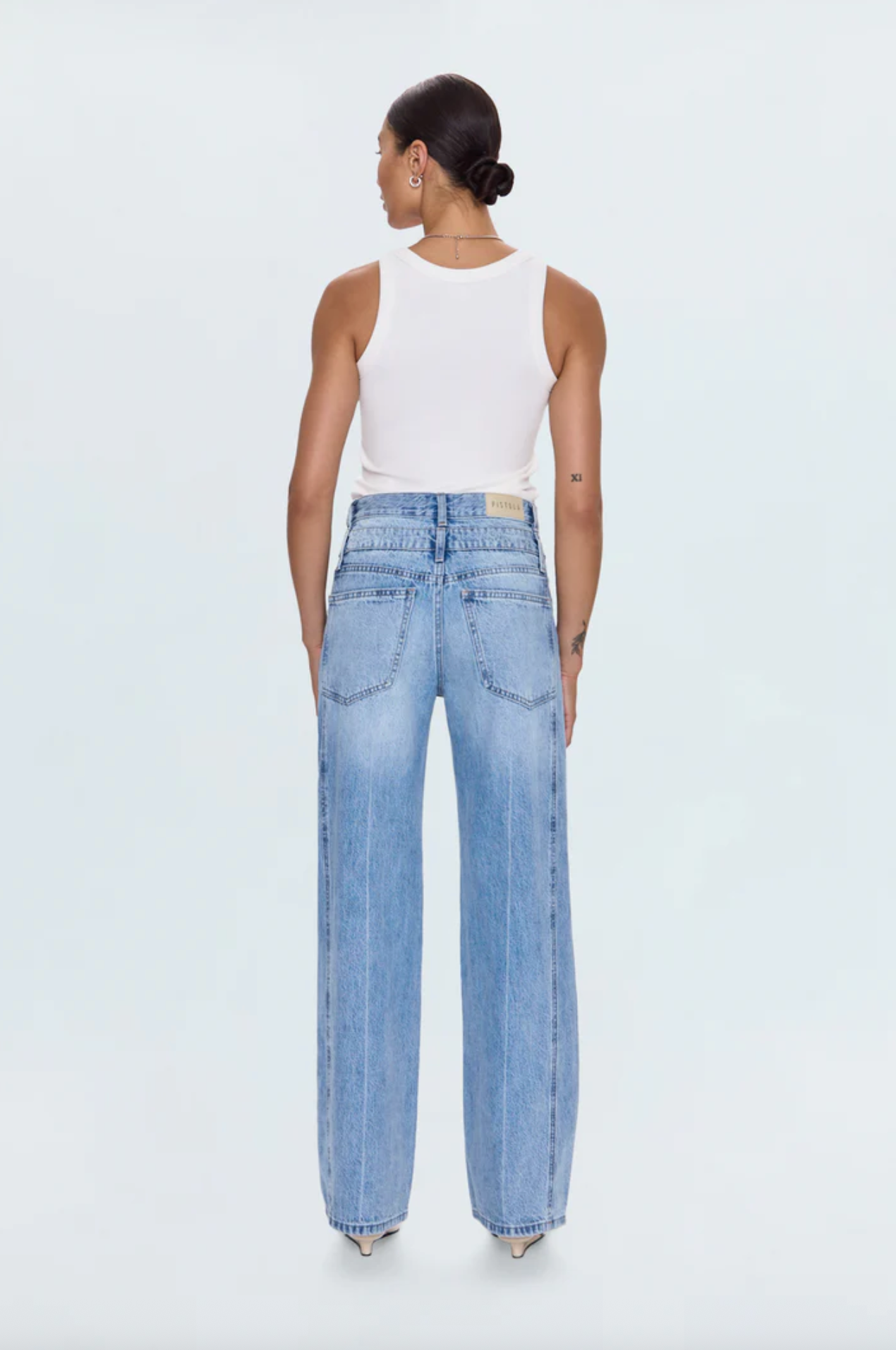 CALEB HI RISE RELAXED STACK WAIST