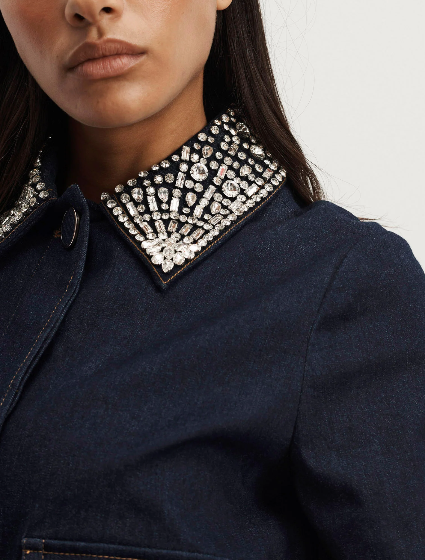 EMBELLISHED BARRINGTON JACKET