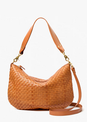 MOYEN MESSENGER WOVEN CHECKER NATURAL