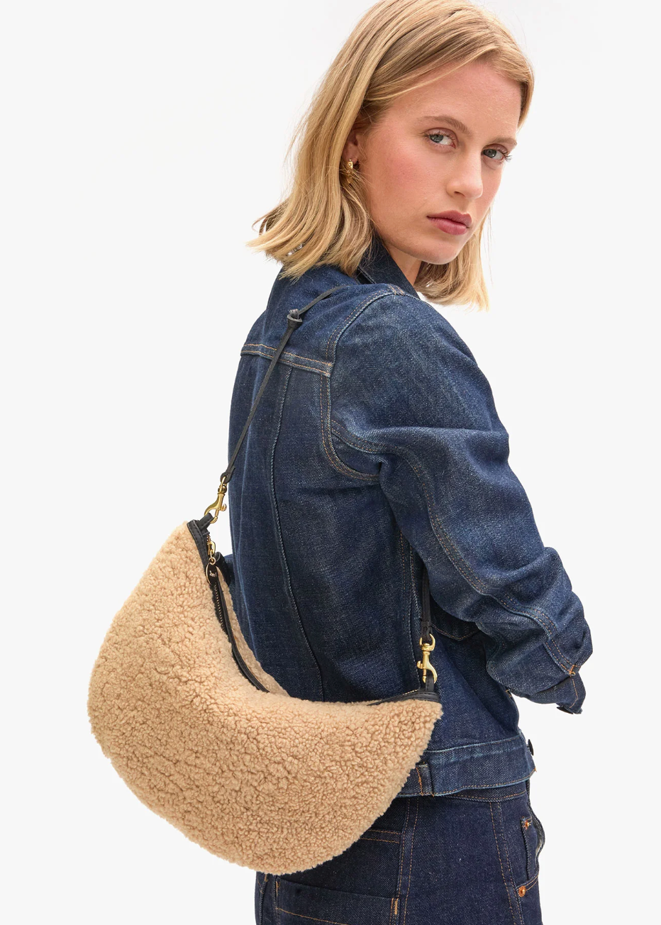 LUNE SHEARLING CAFE AU LAIT
