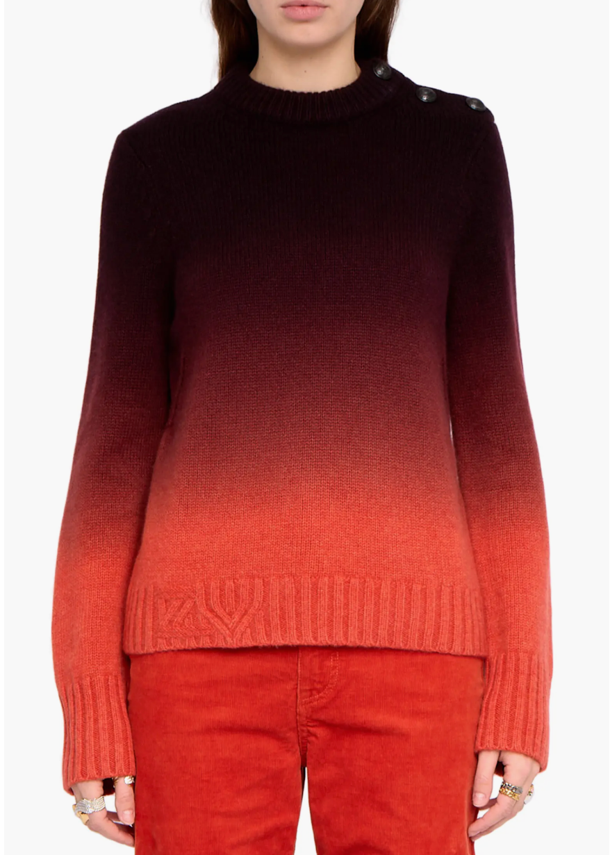 MALTY WS DIP DYE SWEATER