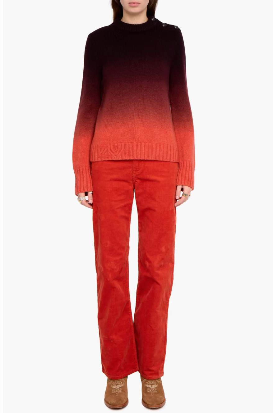 MALTY WS DIP DYE SWEATER