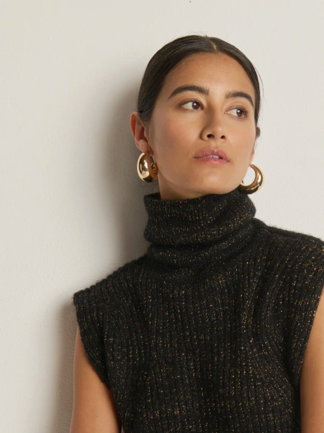 ISHA TURTLENECK TANK