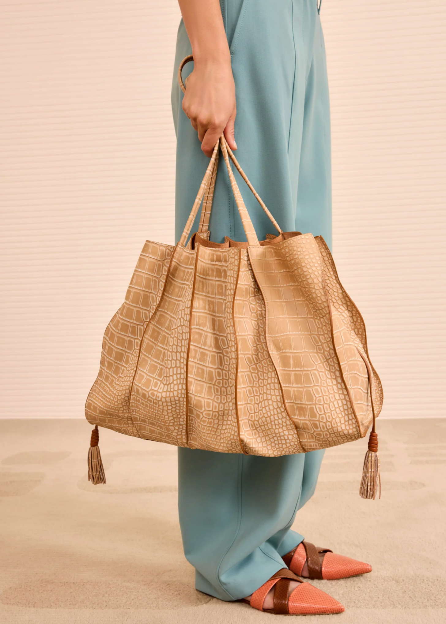 ADRIA LARGE TOTE DUNE