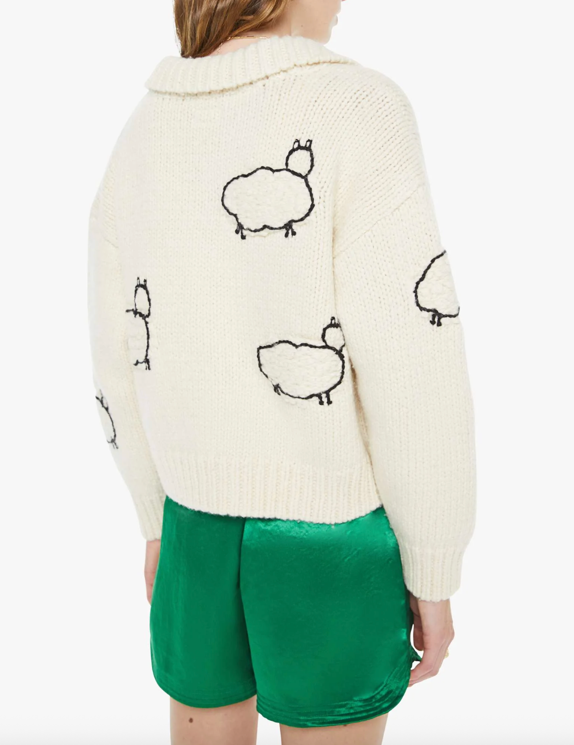 CROP RAQUETTE CARDIGAN