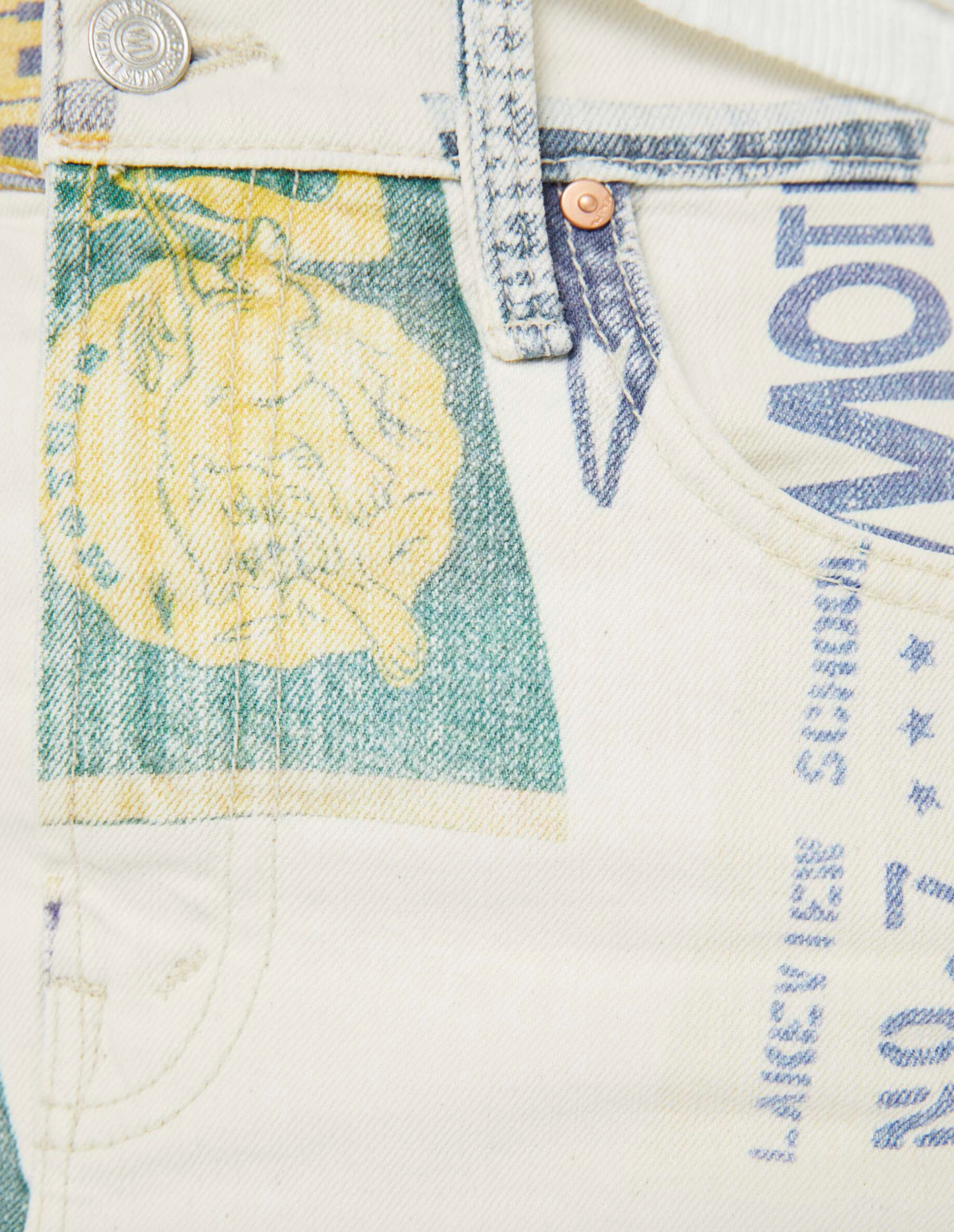 DITCHER MINI FRAY SKIRT