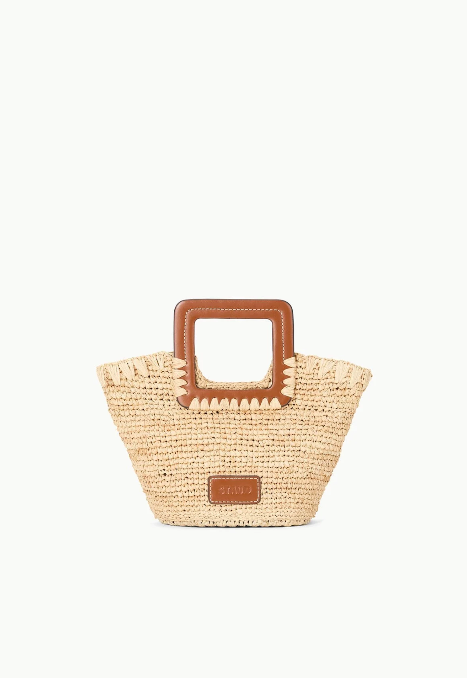 SHIRLEY RAFFIA MINI BUCKET NATURAL/TAN