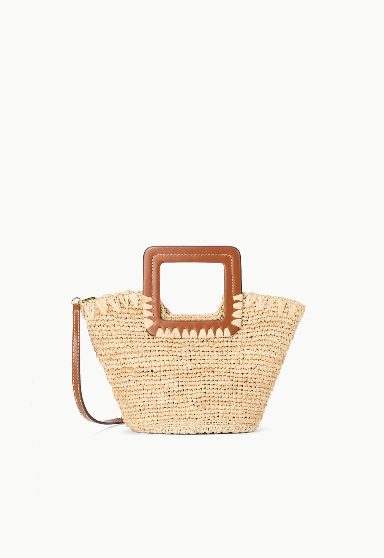 SHIRLEY RAFFIA MINI BUCKET NATURAL/TAN