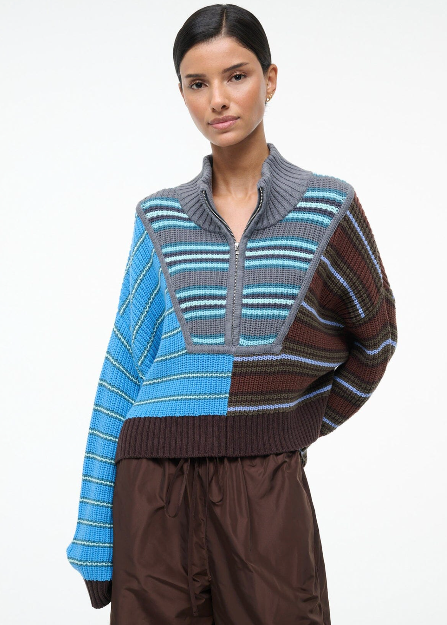 CROPPED HAMPTON SWEATER