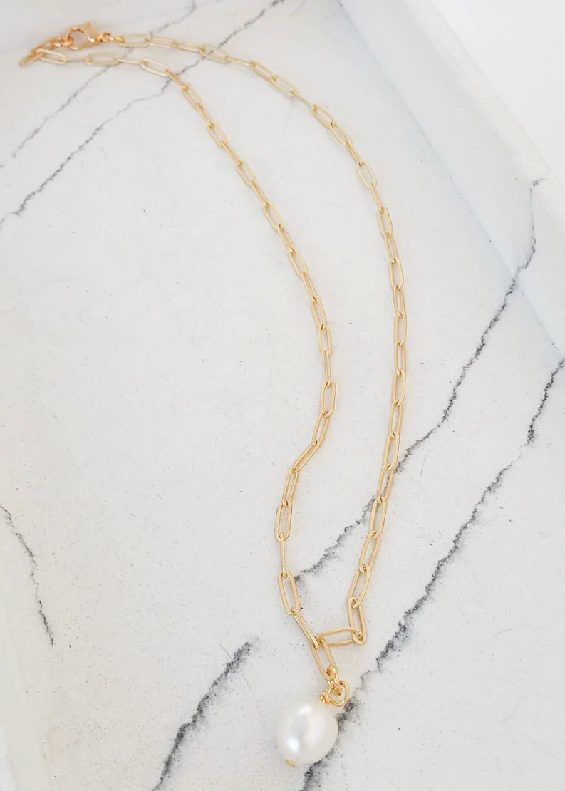 16"PAPERCLIP W/MINI PEARL