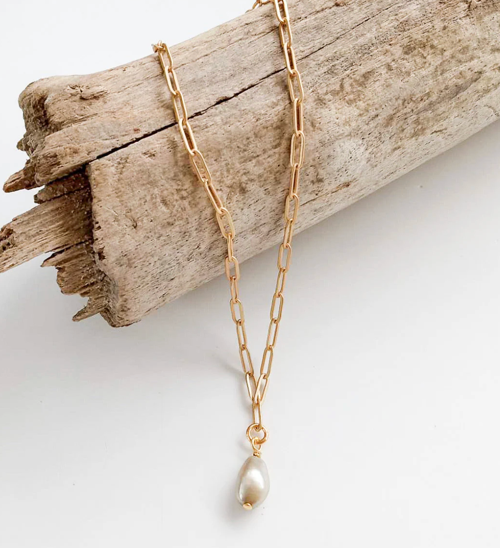 16"PAPERCLIP W/MINI PEARL