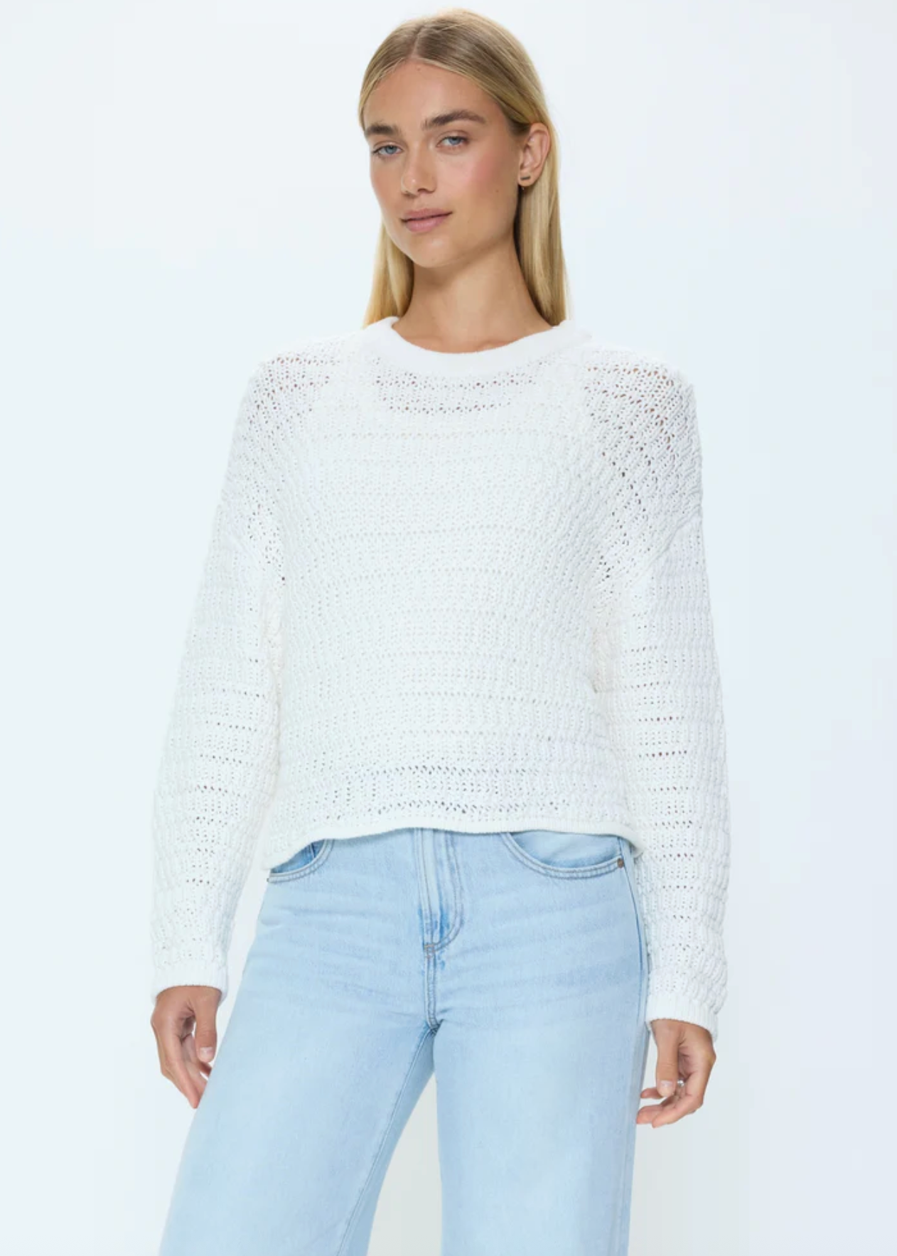 KATYA RELAXED CREW NECK SWEATER