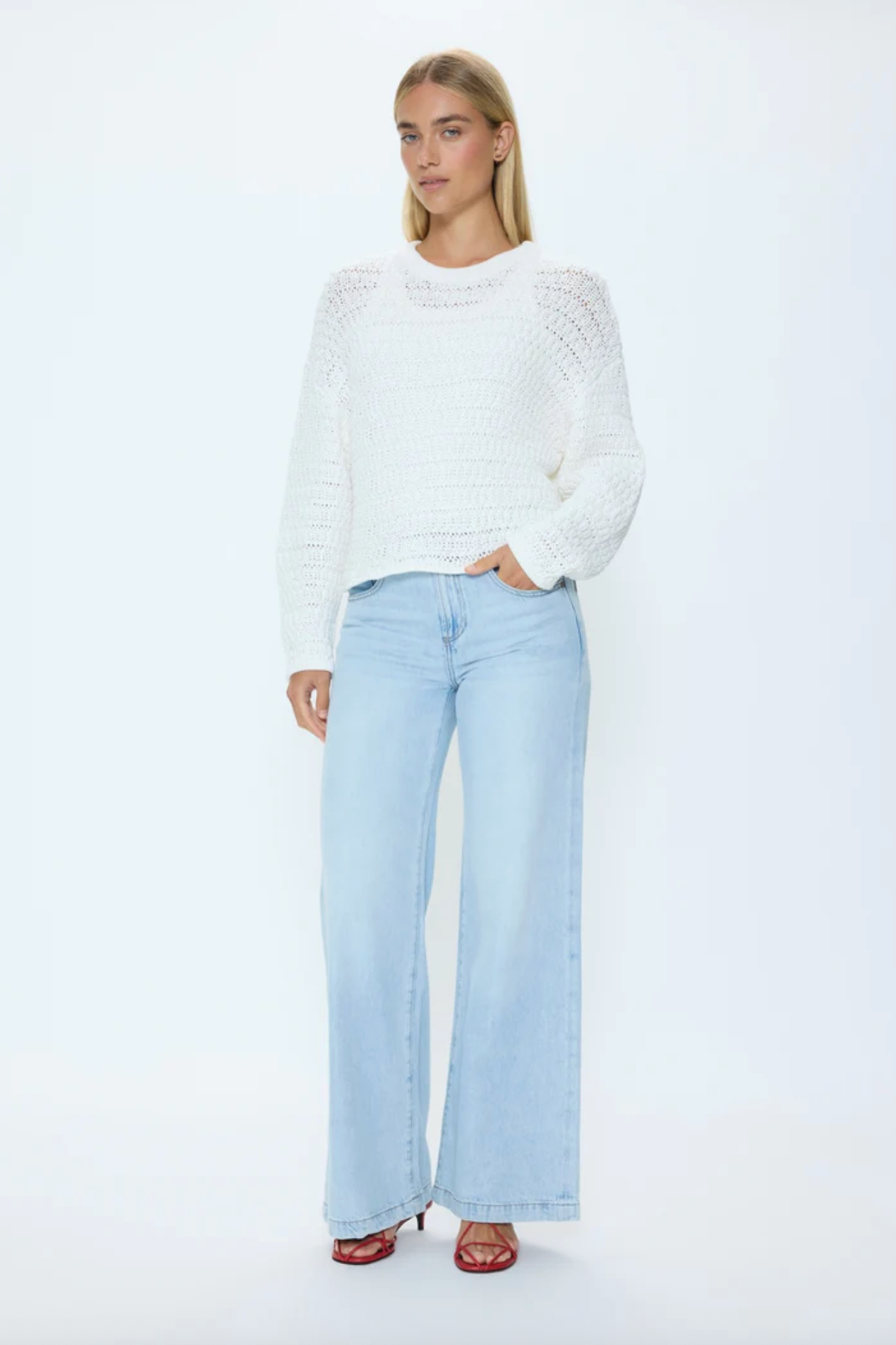 KATYA RELAXED CREW NECK SWEATER