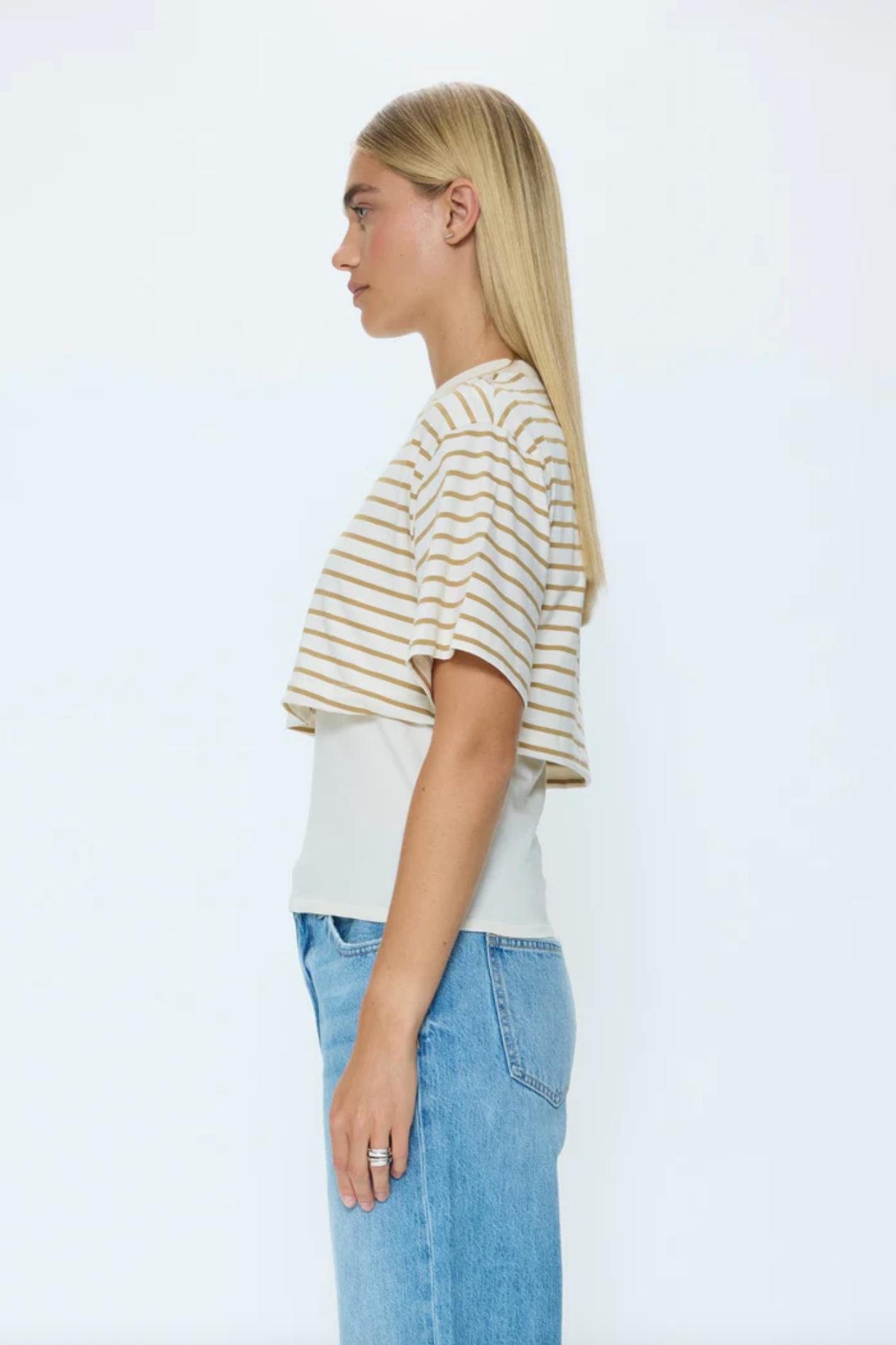 CAMRYN BOXY TEE OVERLAY