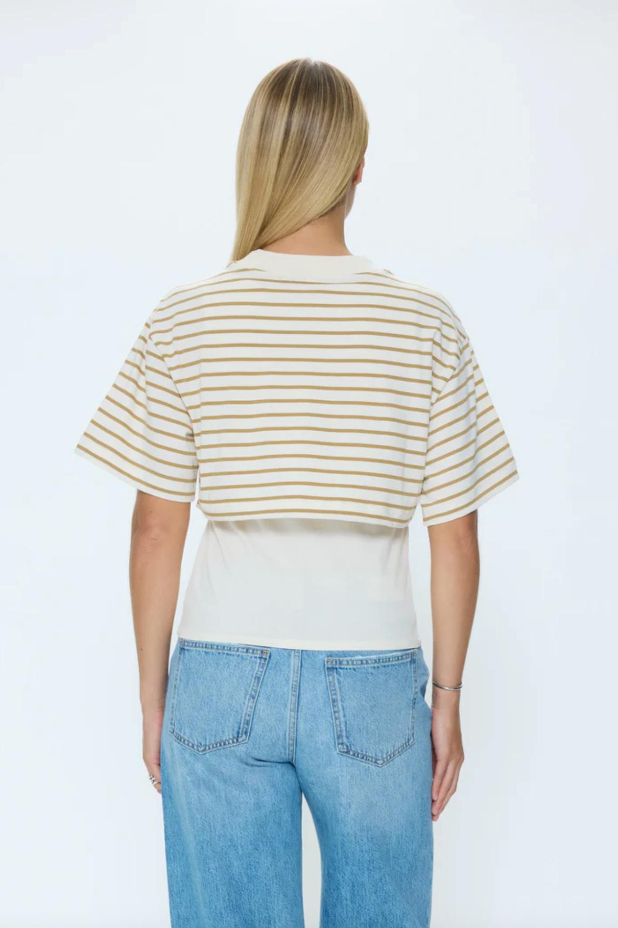 CAMRYN BOXY TEE OVERLAY