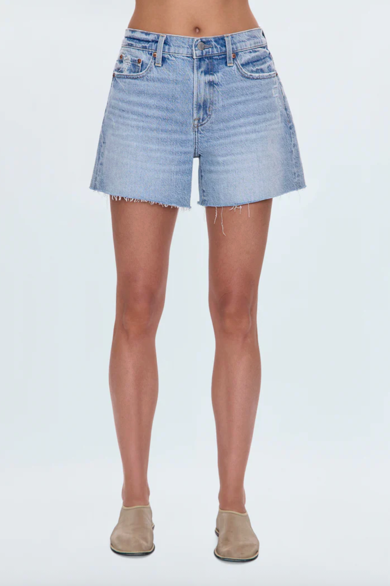 KENNEDY RELAXED MID RISE CUT OFF SHORTS