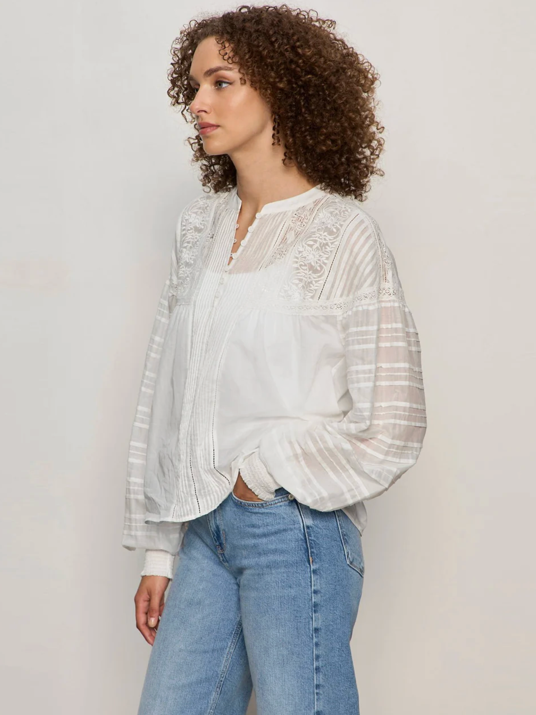 ADORE YOU EMBROID BLOUSE