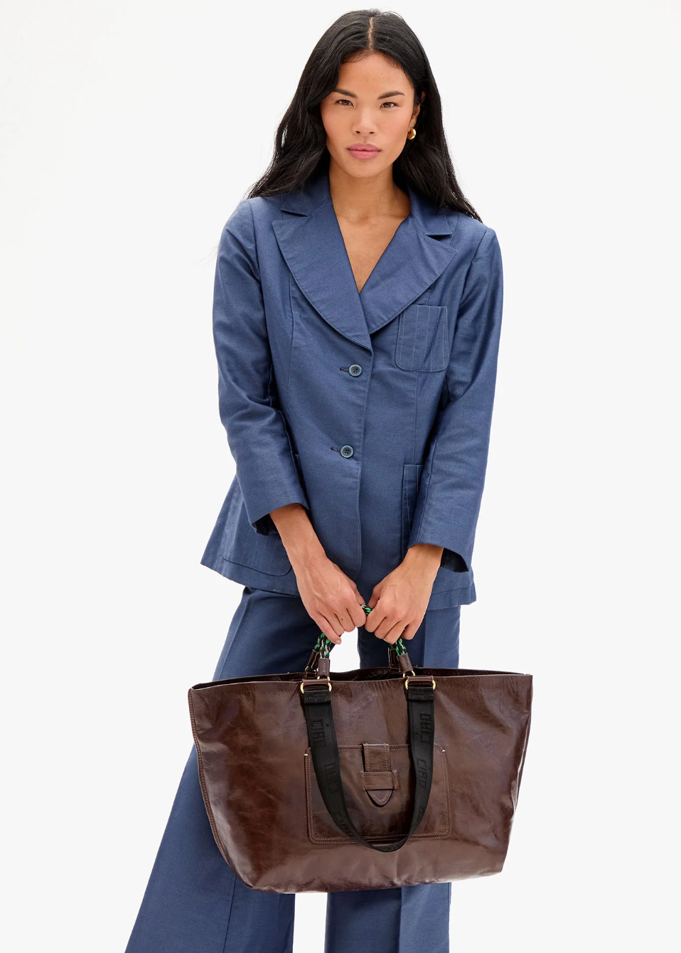 GRANDE BATEAU TOTE ATHENE MOCHA