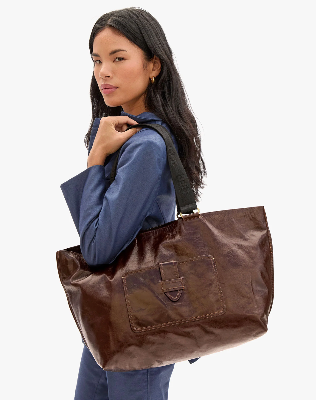 GRANDE BATEAU TOTE ATHENE MOCHA