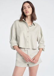 CROP EX-BOYFRIEND SHIRT