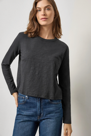 LONG SLEEVE CROPPED BOYFRIEND